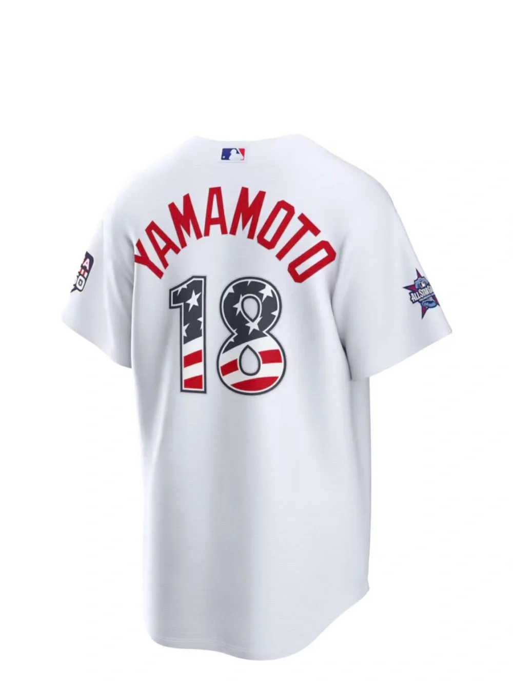 Nike Los Angeles Dodgers White Yamamoto #18 Jersey